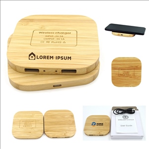 Bamboo Recycled Wireless Charger